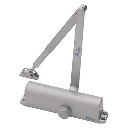 Gan Eden Commercial Multi Sized Non Hold Open Door Closer, Aluminum GA2001778